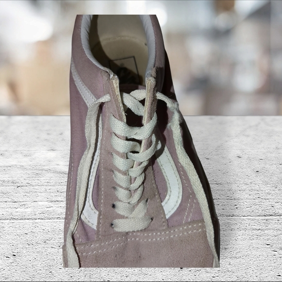 Vans old skool lavender suede skate shoe size 9W 7.5M unisex shoe - Picture 10 of 14